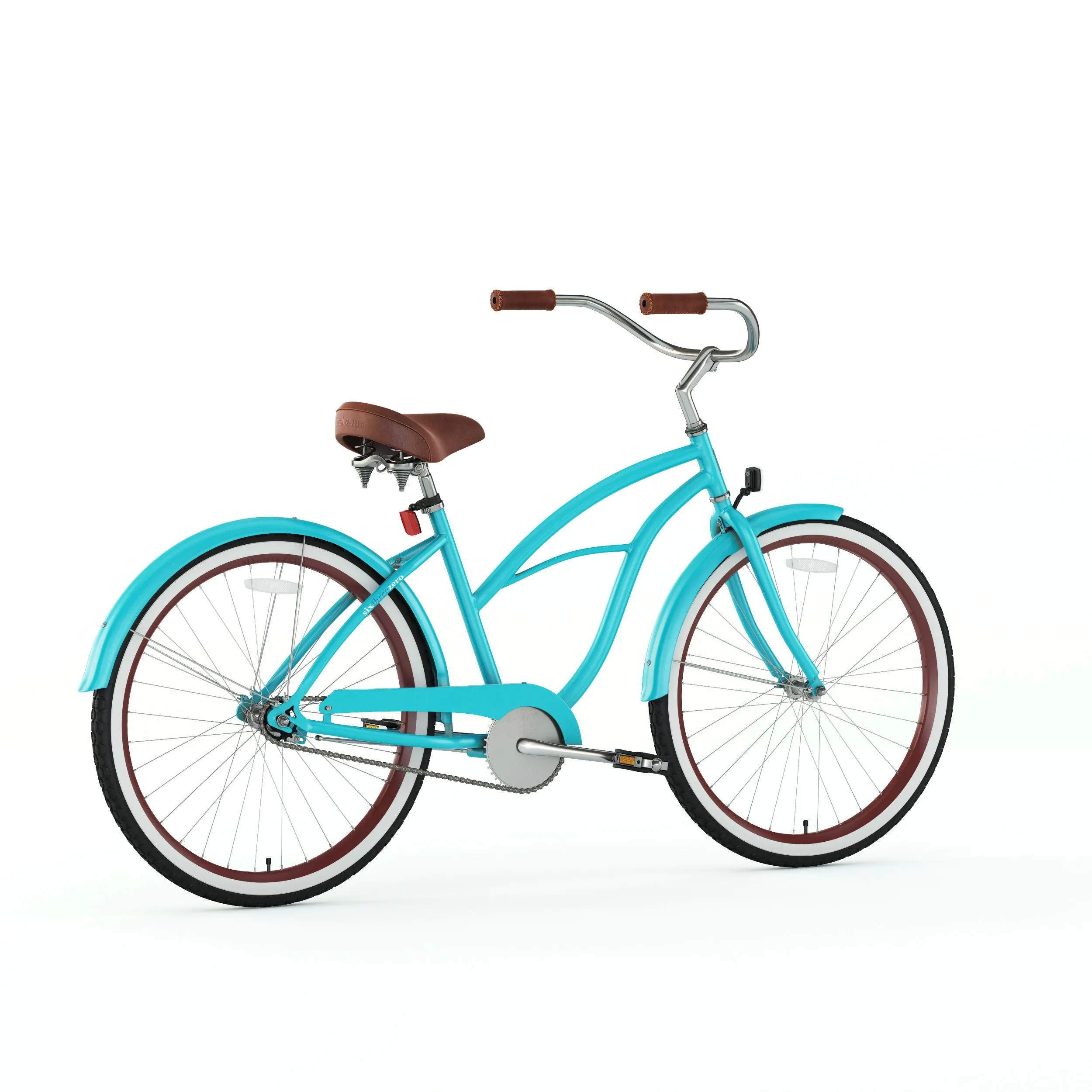 sixthreezero Teal Women's 26" 21 Speed Beach Cruiser Bicycle