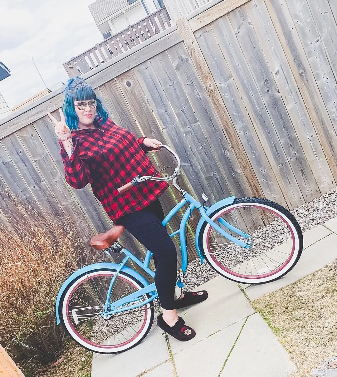 sixthreezero Teal Women's 26" 21 Speed Beach Cruiser Bicycle