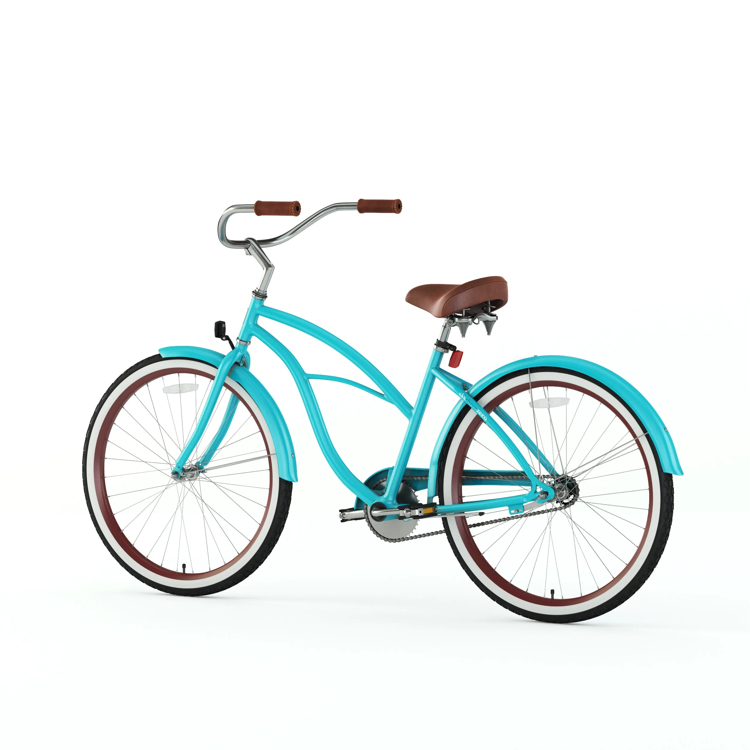 sixthreezero Teal Women's 26" 21 Speed Beach Cruiser Bicycle