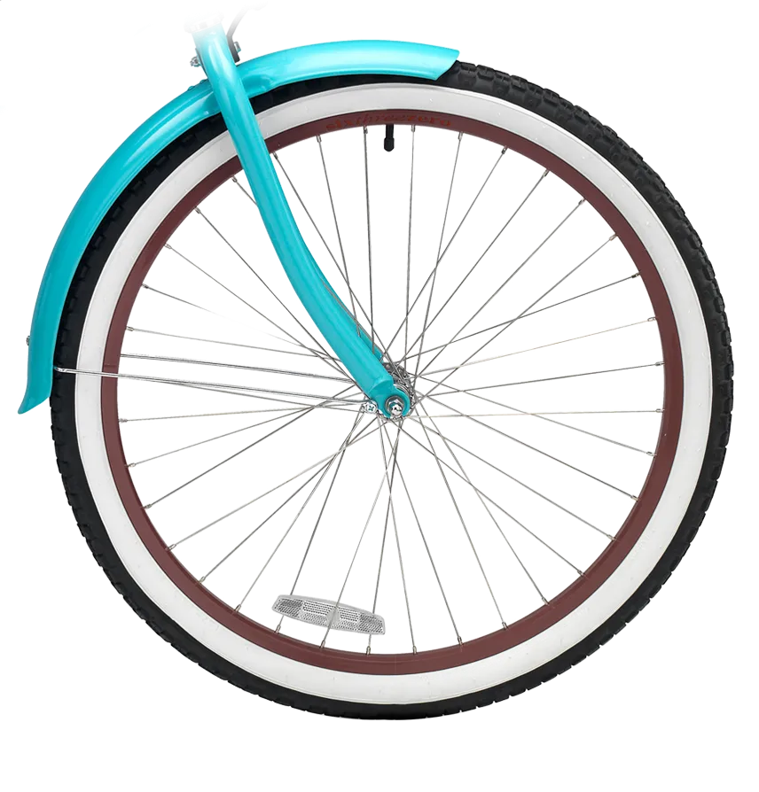 sixthreezero Teal Women's 26" 21 Speed Beach Cruiser Bicycle