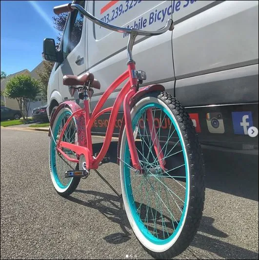 sixthreezero Teal Women's 26" 21 Speed Beach Cruiser Bicycle