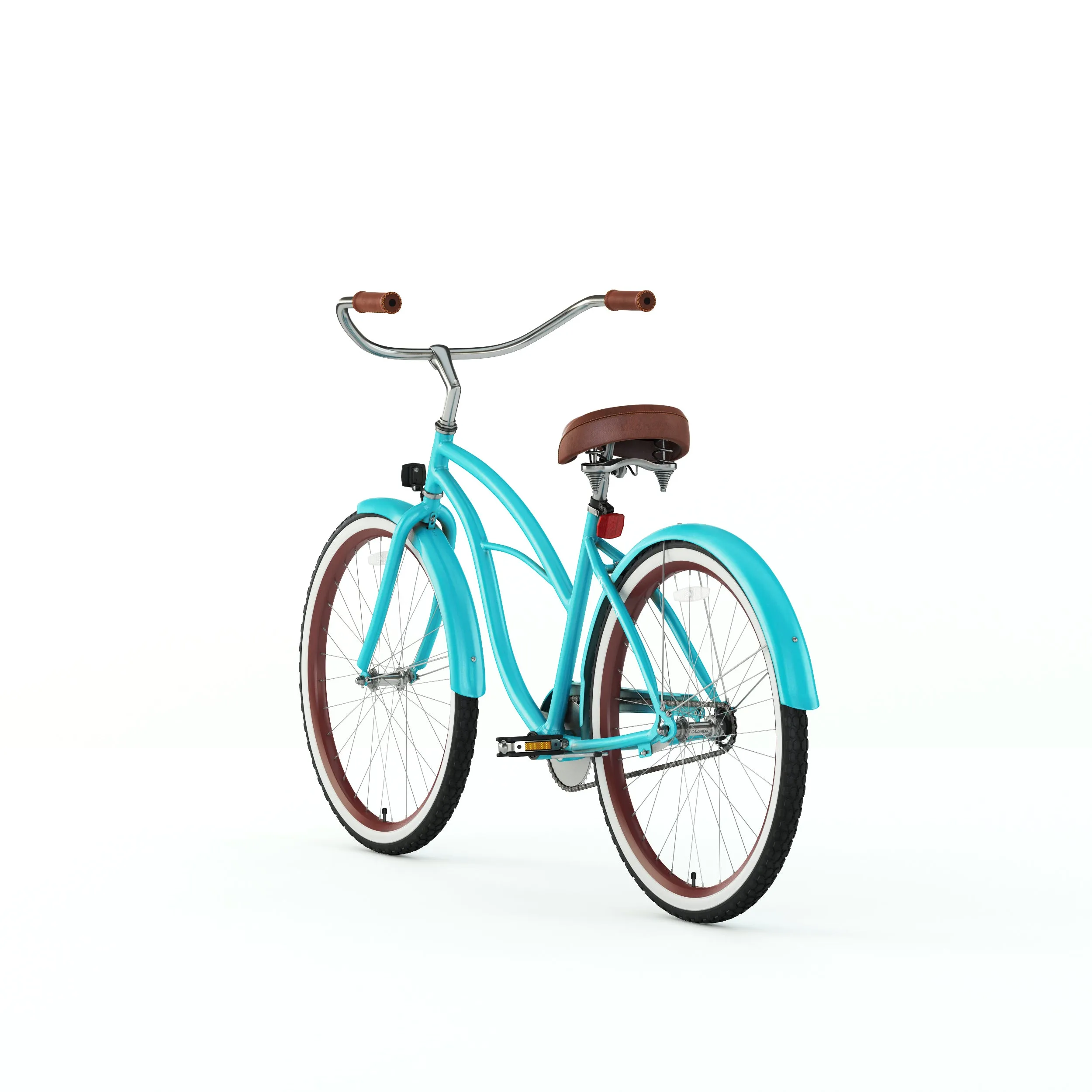 sixthreezero Teal Women's 26" 21 Speed Beach Cruiser Bicycle