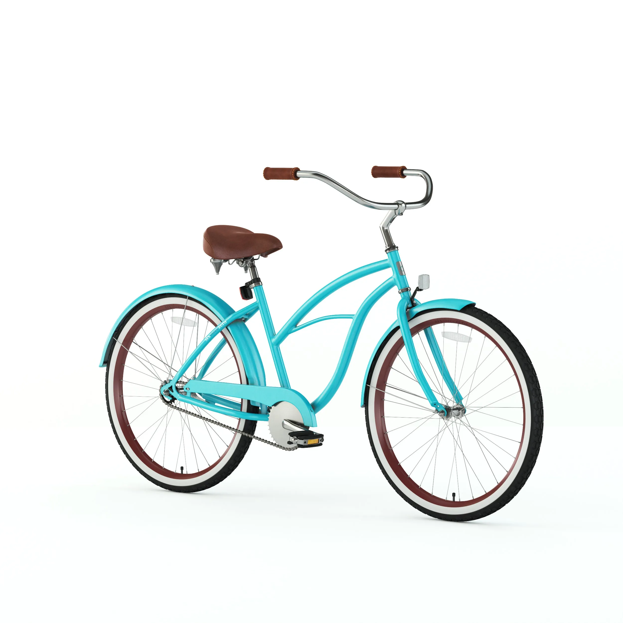 sixthreezero Teal Women's 26" 21 Speed Beach Cruiser Bicycle