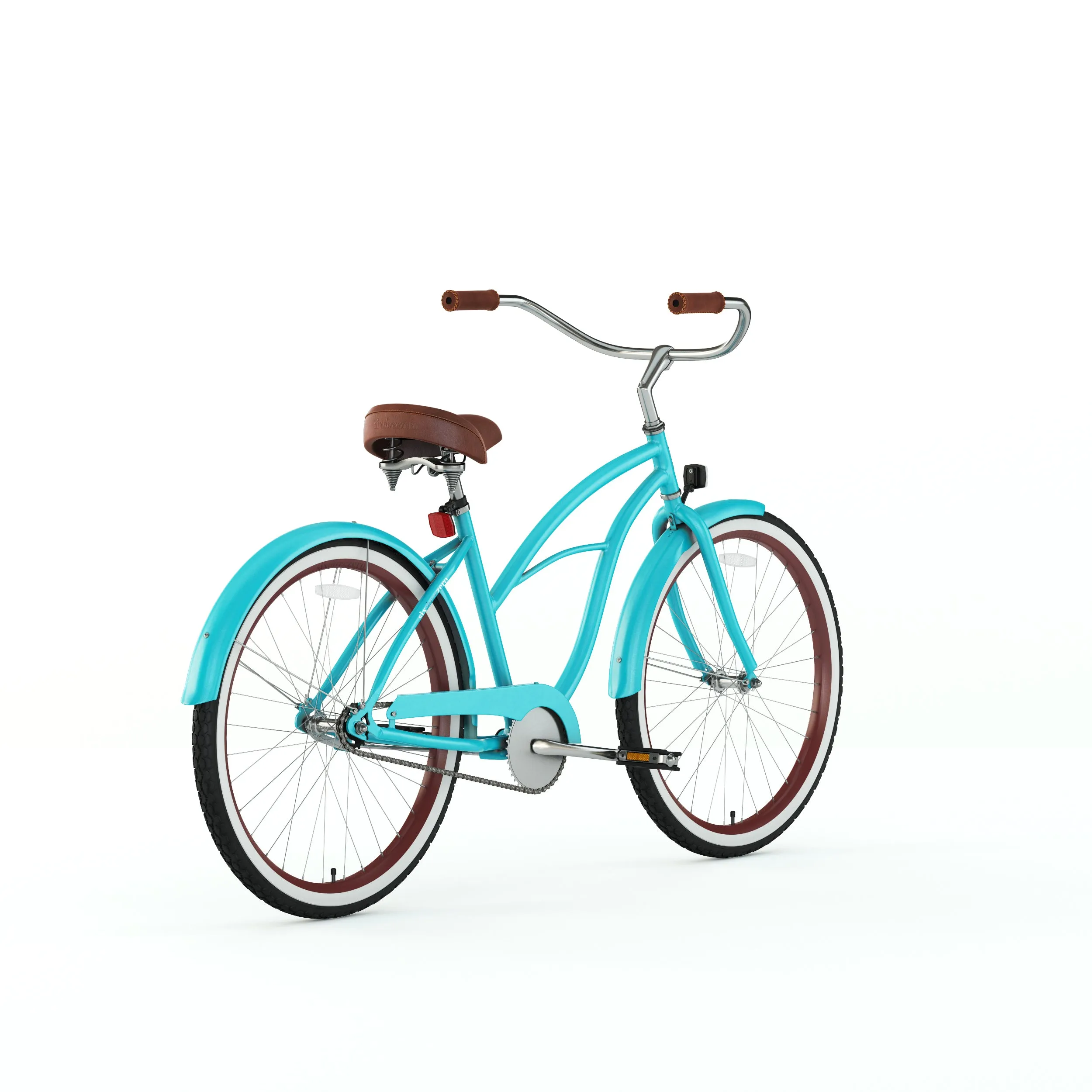 sixthreezero Teal Women's 26" 21 Speed Beach Cruiser Bicycle