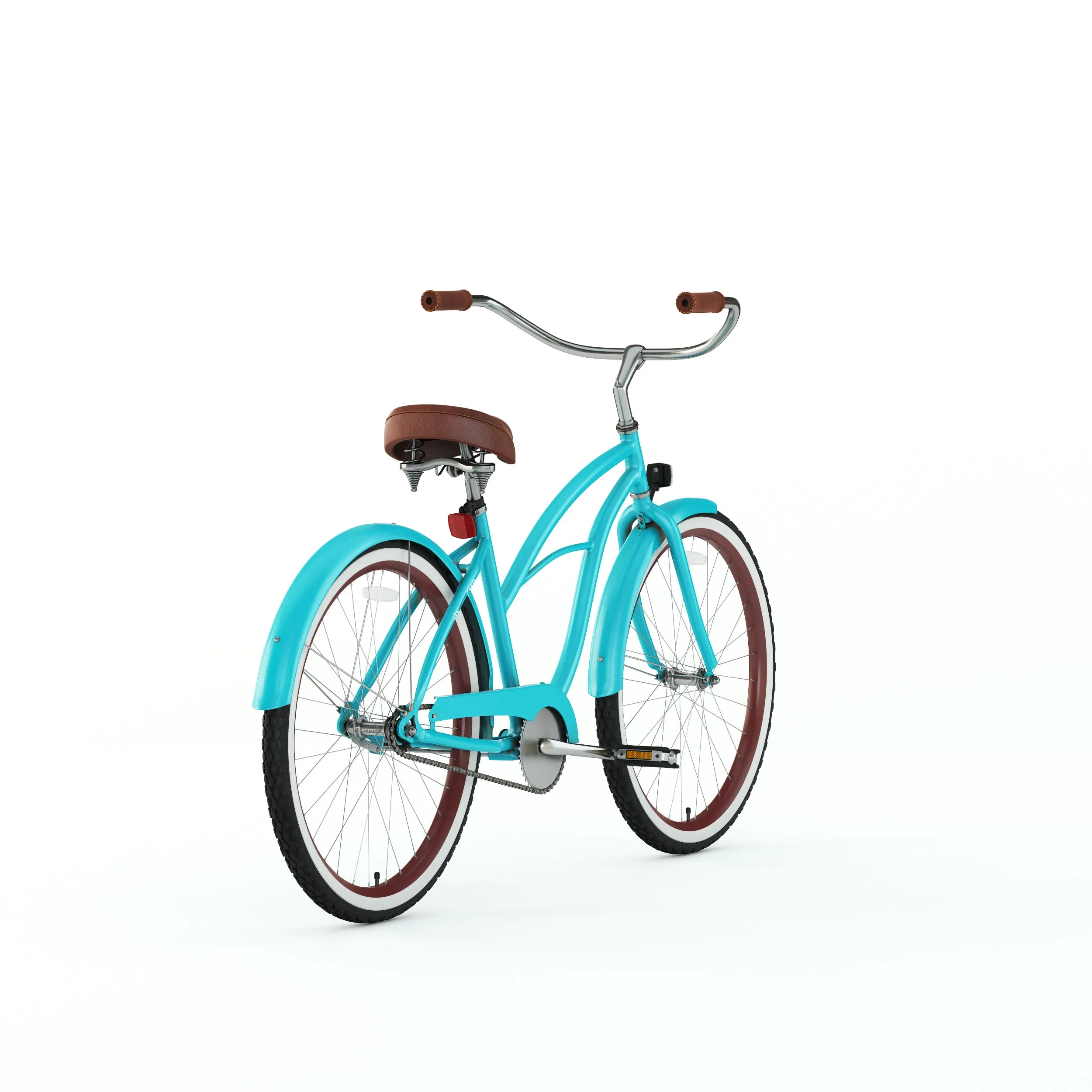 sixthreezero Teal Women's 26" 21 Speed Beach Cruiser Bicycle