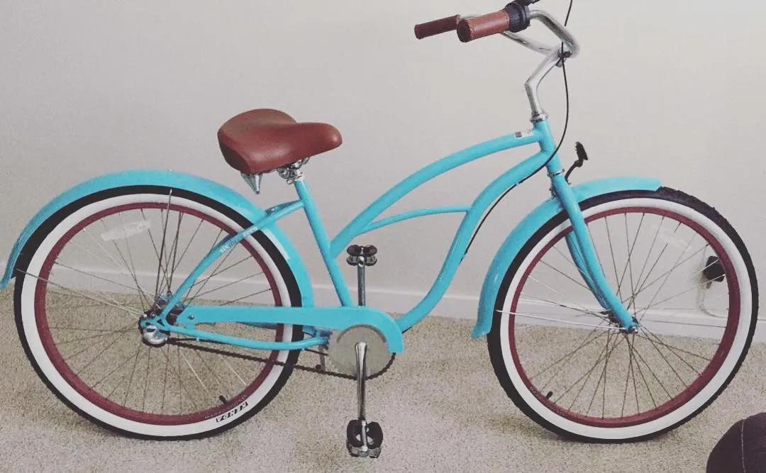 sixthreezero Teal Women's 26" 21 Speed Beach Cruiser Bicycle