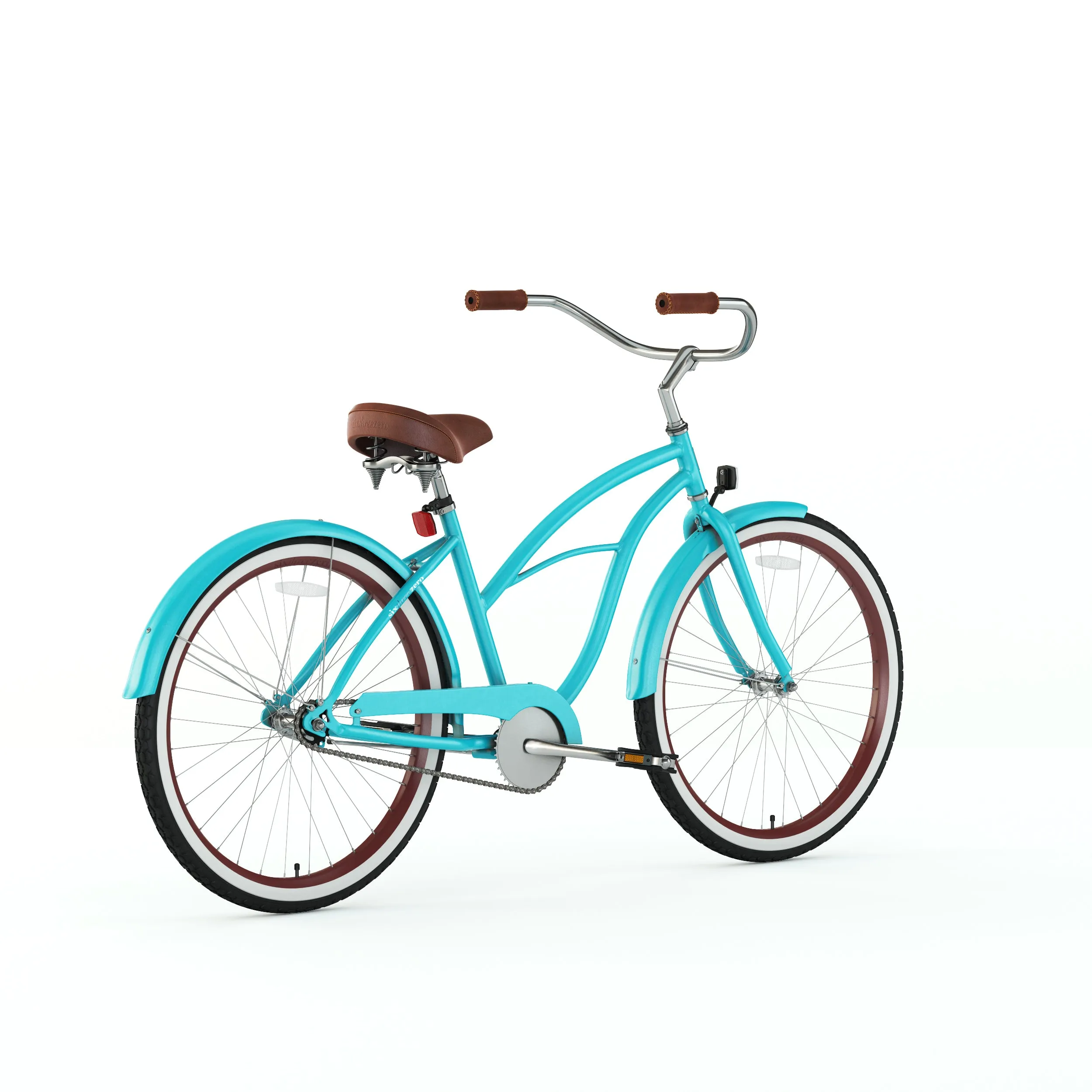 sixthreezero Teal Women's 26" 21 Speed Beach Cruiser Bicycle