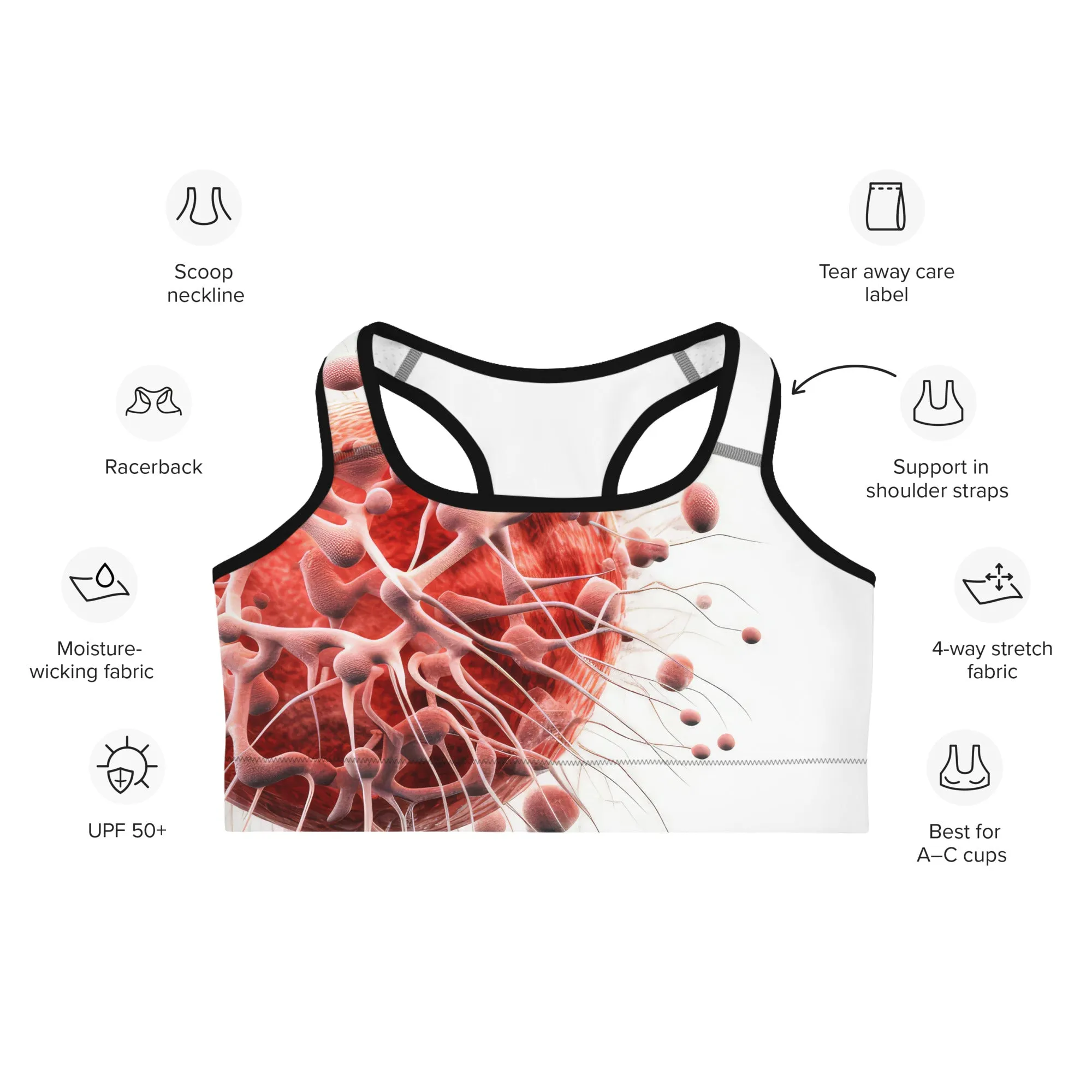 Sports Bra Marcian Cell