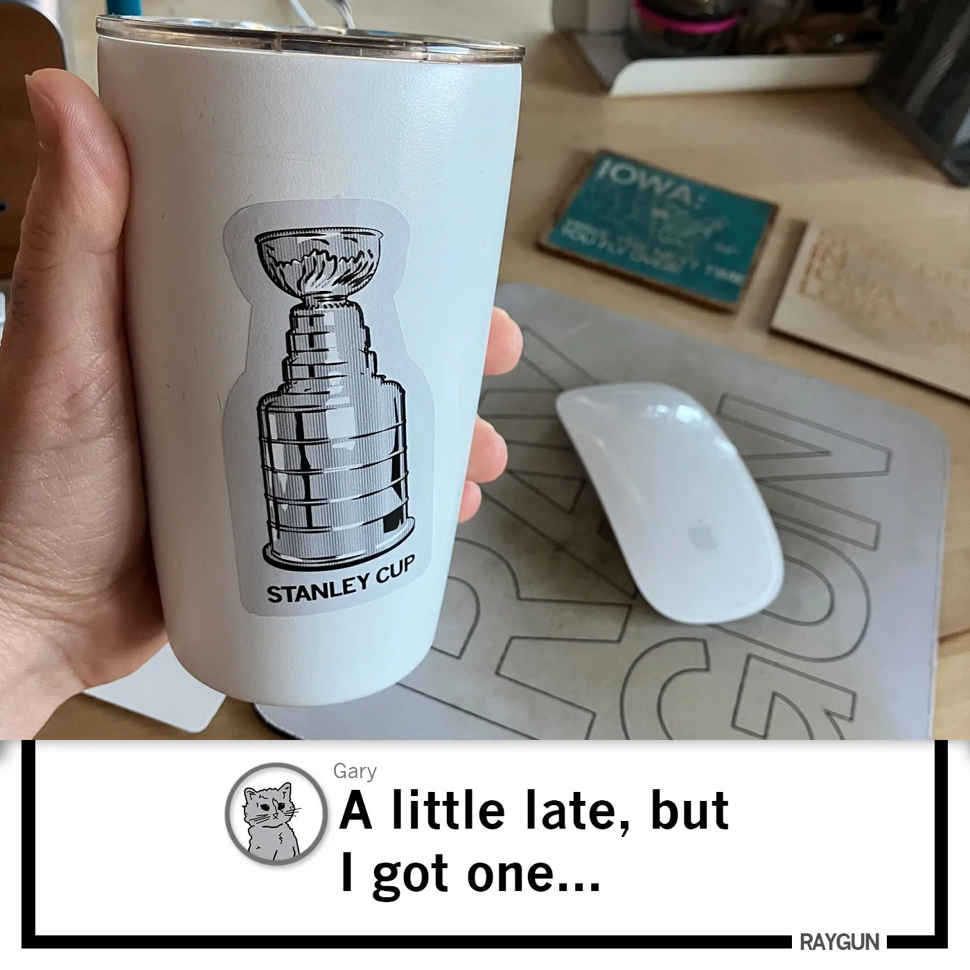 Stanley Cup Die-Cut Sticker