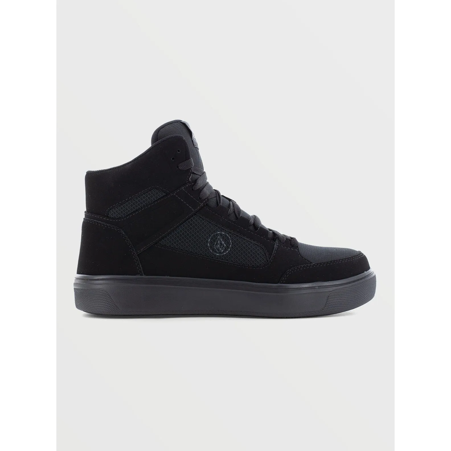 SUEDE/MESH BLACK HI TOP