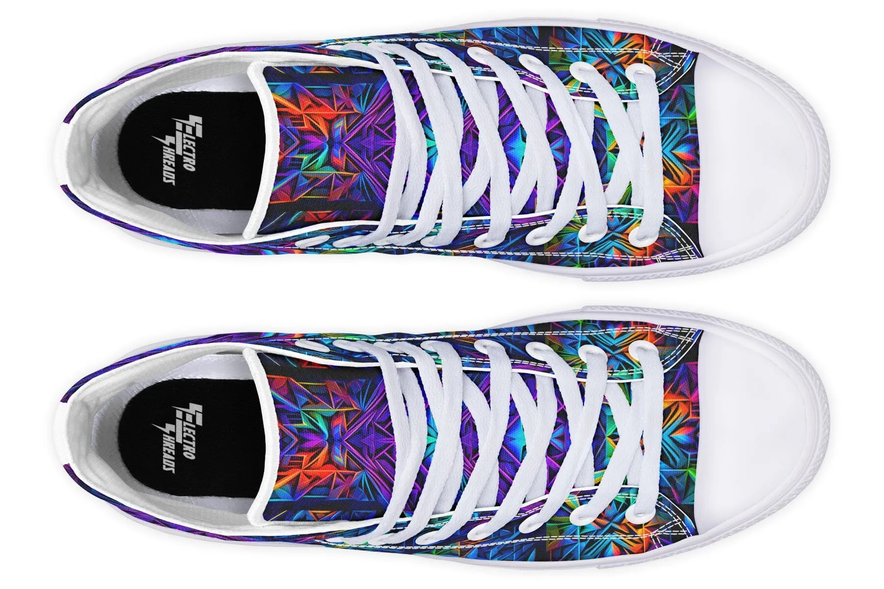 Symmetry Patches High Top Shoes