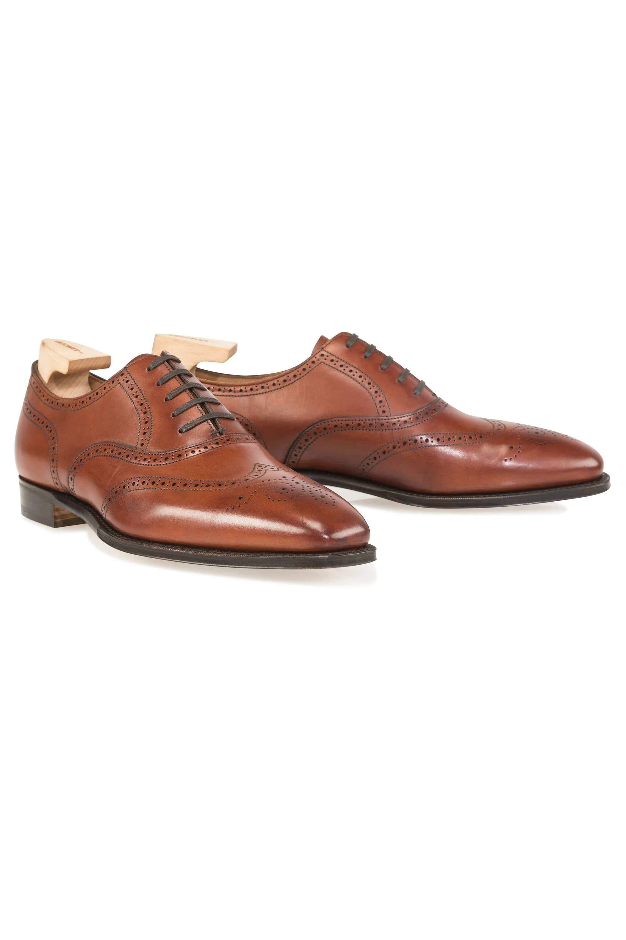 The Armoury Hajime 101579 Gloucester Chestnut Calf Oxford Shoes *factory seconds*