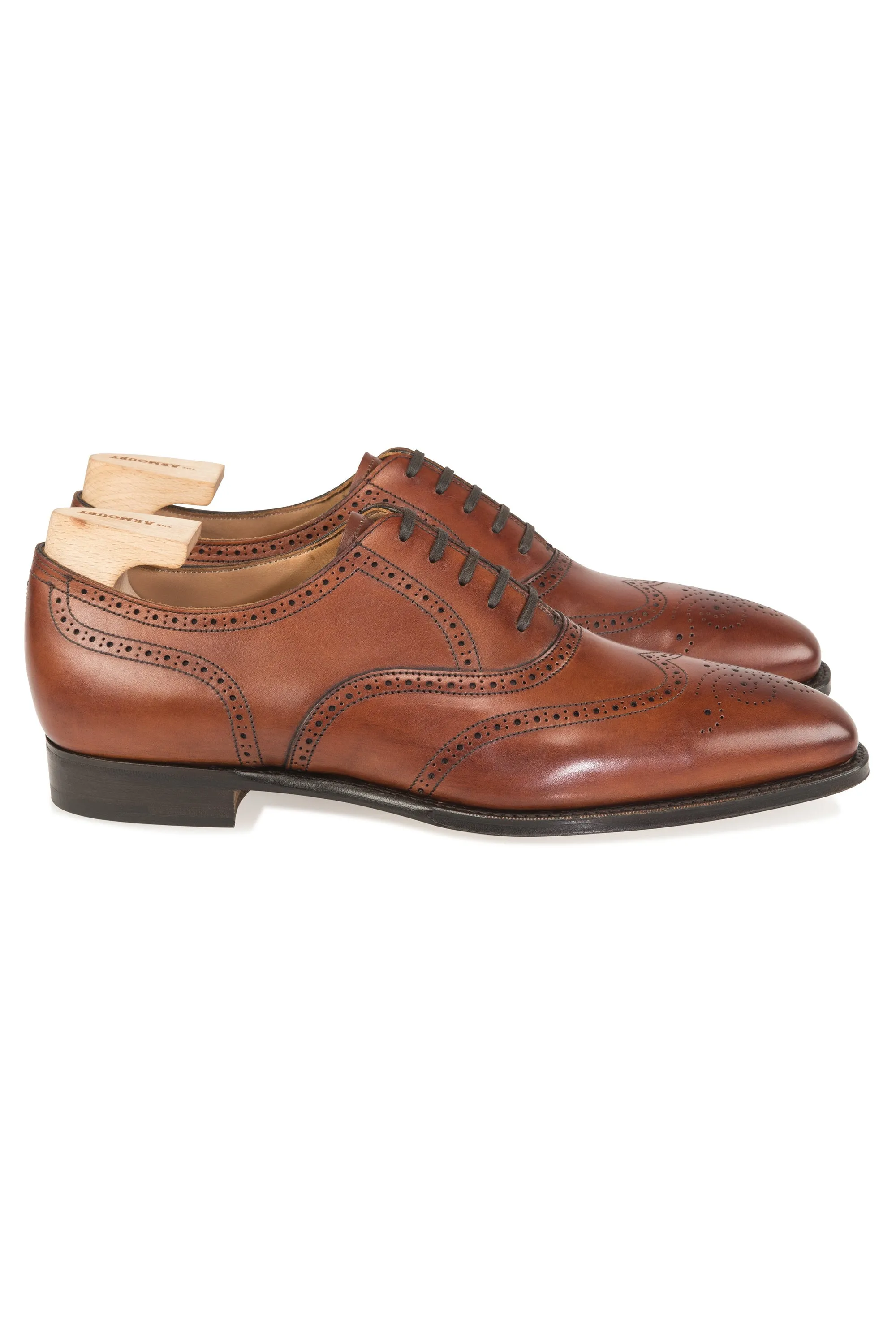 The Armoury Hajime 101579 Gloucester Chestnut Calf Oxford Shoes *factory seconds*