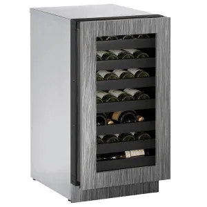 U-Line U3018WCINT00B 3018wc 18" Wine Refrigerator With Integrated Frame Finish and Field Reversible Door Swing (115 V/60 Hz Volts /60 Hz Hz)