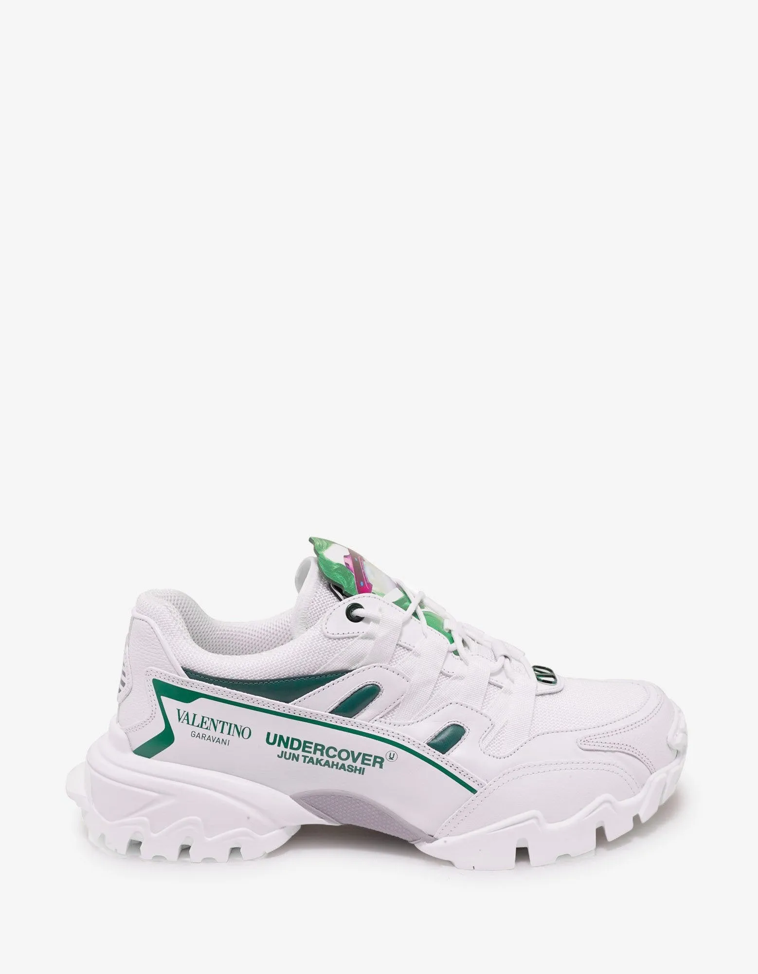 Undercover White Climbers Trainers