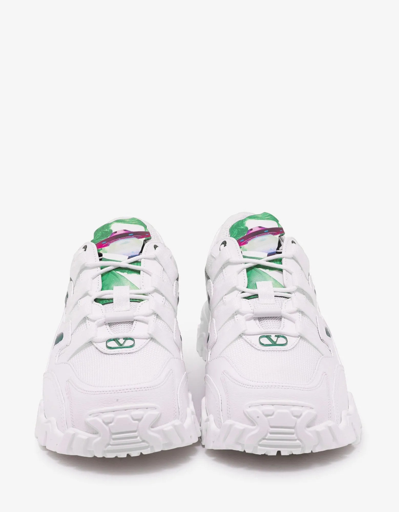 Undercover White Climbers Trainers