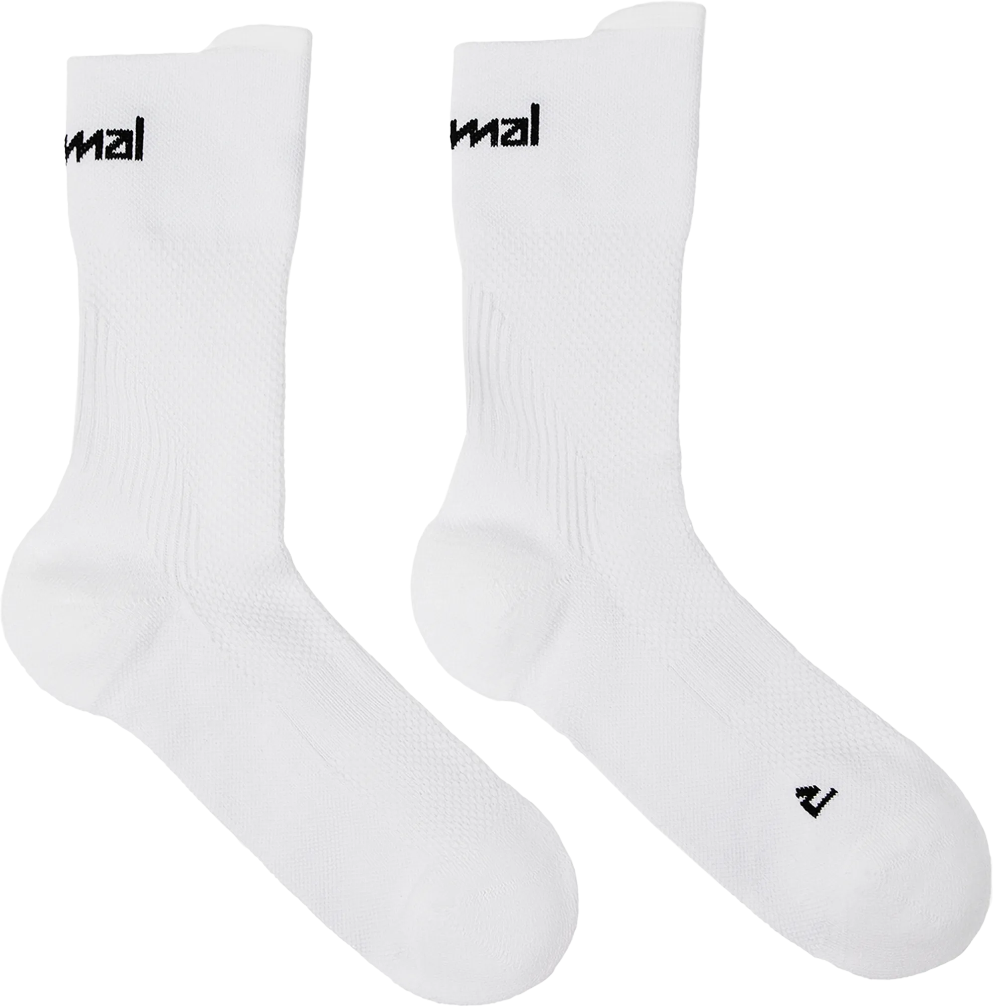 Unisex NNormal Running Socks - White