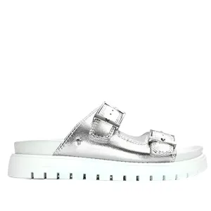 WINDSOR SMITH MOOD SILVER SANDALS