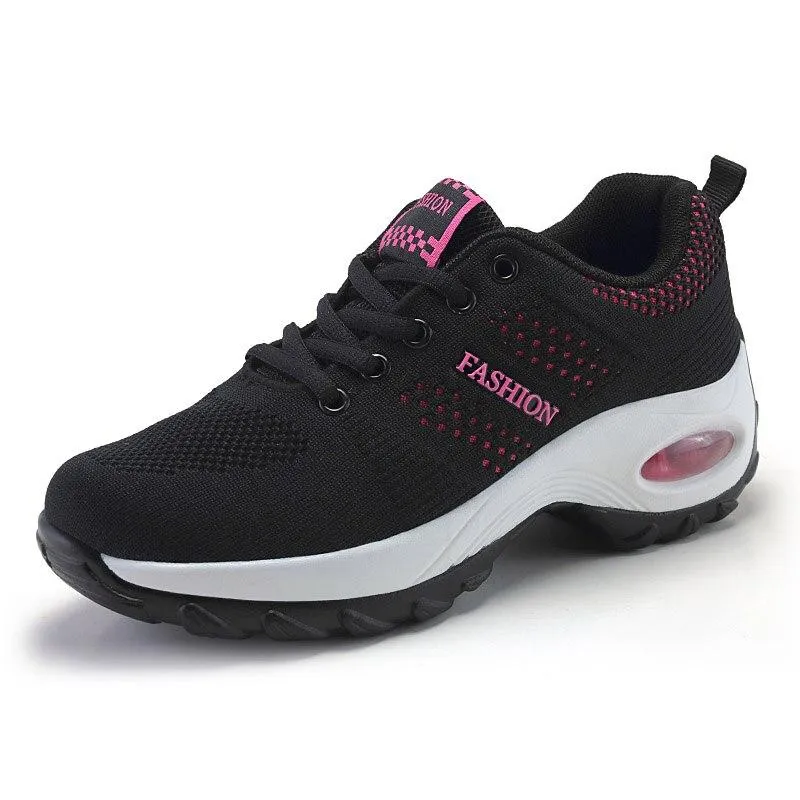 Women Platform Shoes Breathable Lightweight Sneakers For Cushion Woman Casual