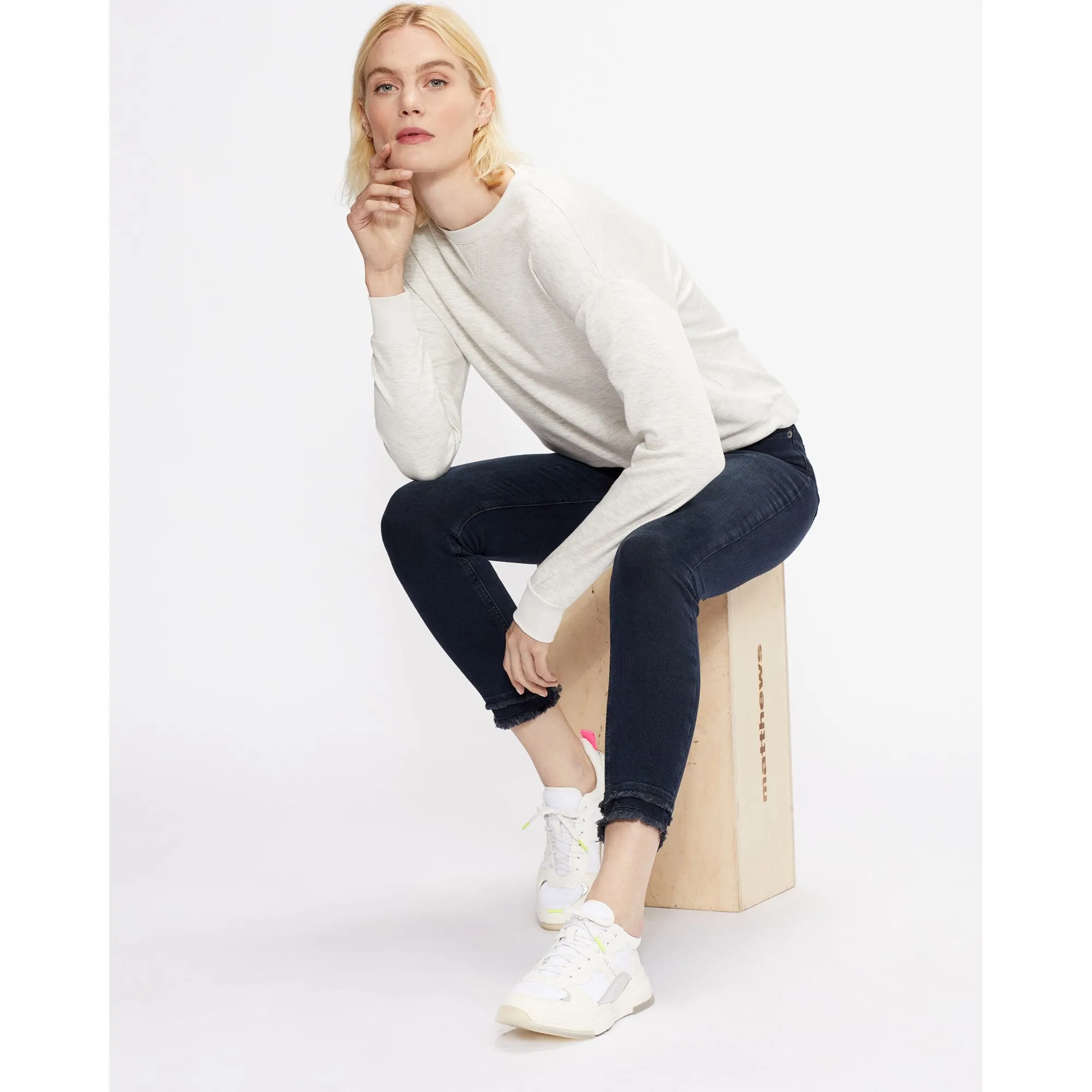 Women Winnslo-Chunky Trainer - White