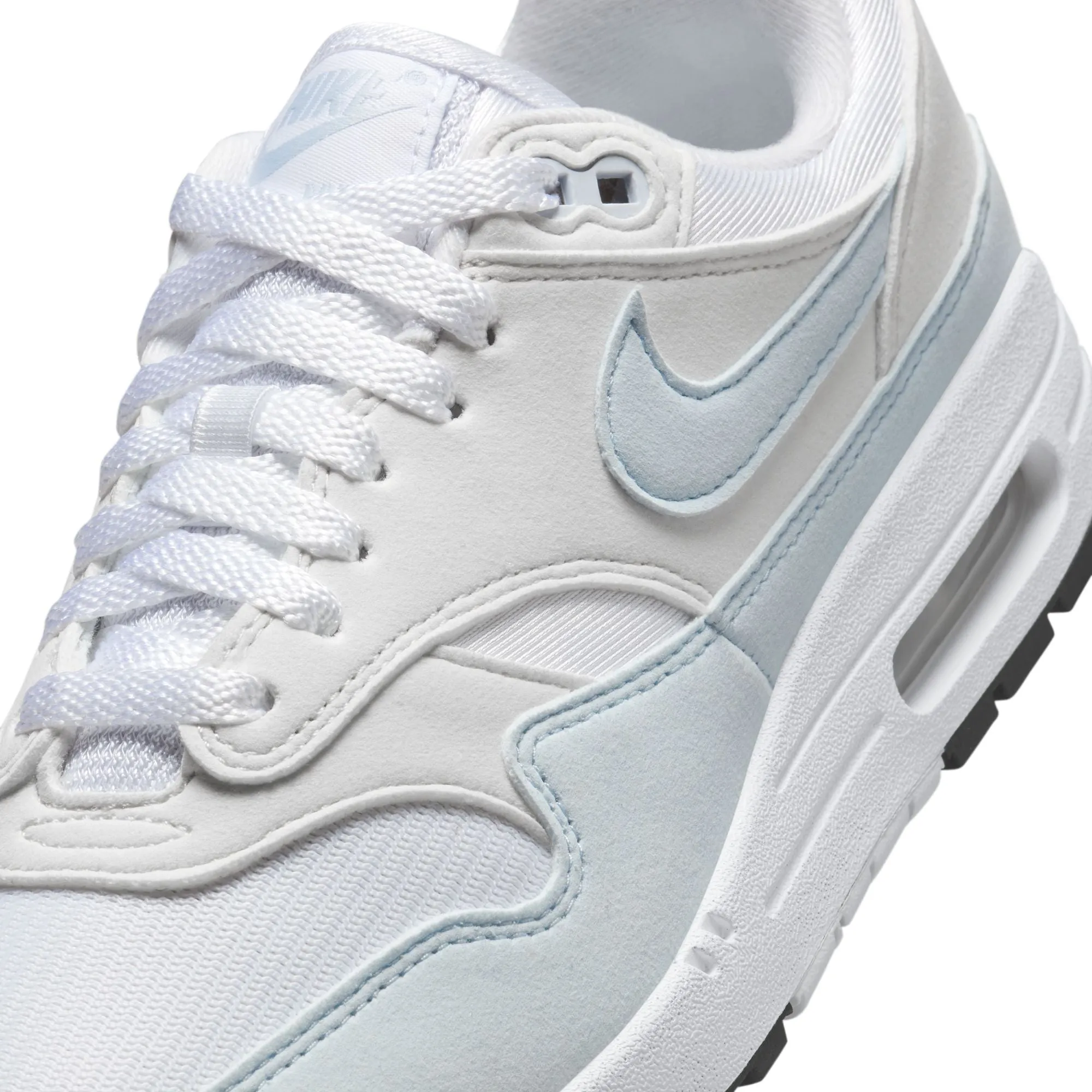 Womens Nike Air Max 1 'White/Football Grey'