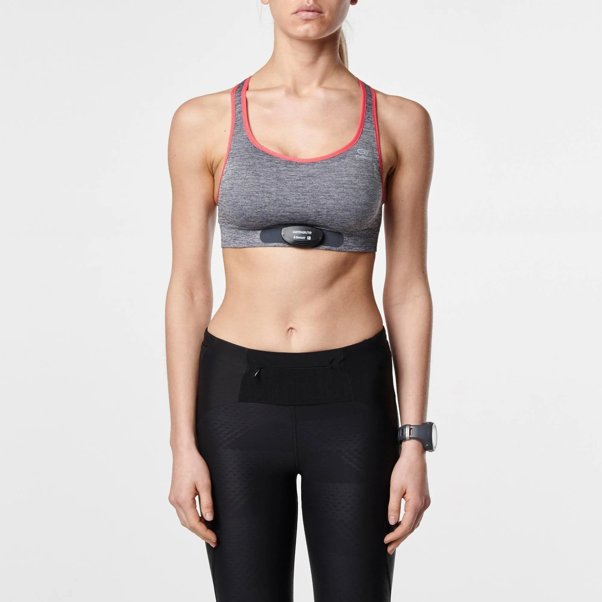 Women's Running Sports Bra with Heart Rate Monitor