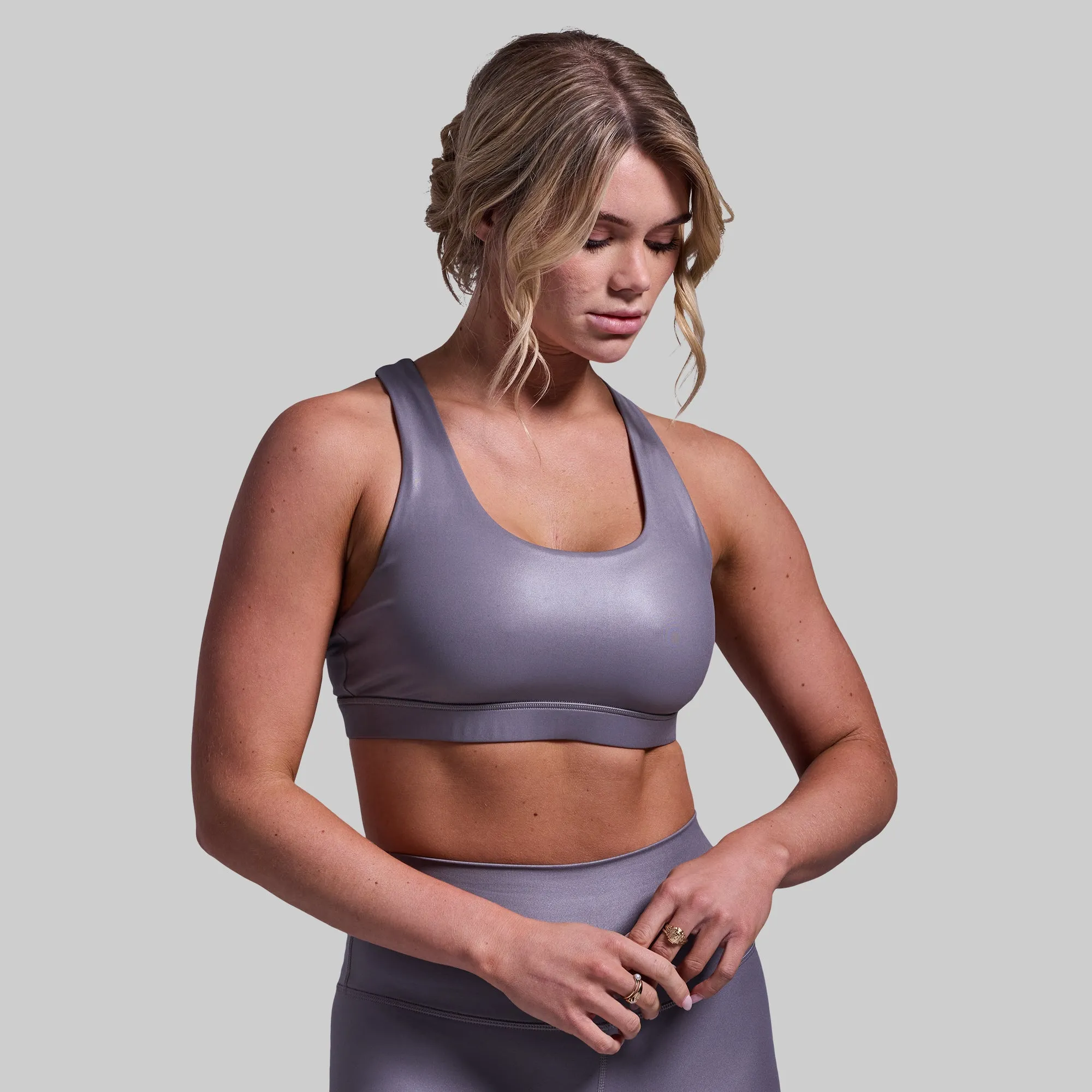 Your Essential Sports Bra (Steel Melt)