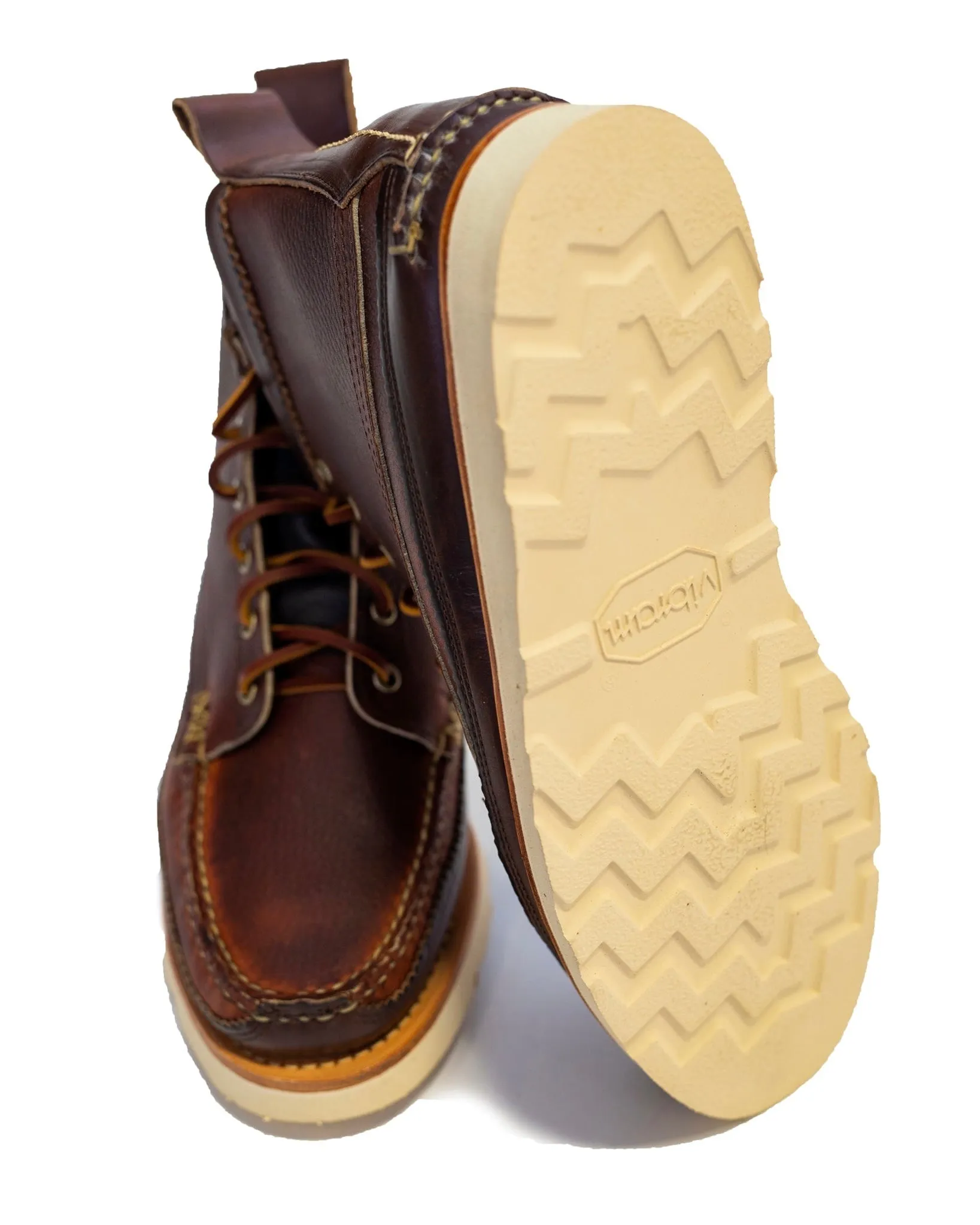 Yuketen Maine Guide 6 Eye DB Boots CP Brown